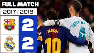 FC Barcelona vs Real Madrid 22 20172018 PARTIDO COMPLETO [upl. by Attelahs]