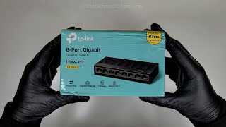 TPLink 8Port Gigabit LiteWave LS1008G Switch  Unboxing amp Review [upl. by Kcirdehs252]