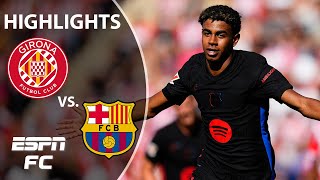 🚨 DOMINATION 🚨 Girona vs Barcelona  LALIGA HIGHLIGHTS  ESPN FC [upl. by Kizzee101]