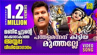 Panthalamannanu  Ambilipoovalle Ayyappan  Devotional Song [upl. by Eivets]