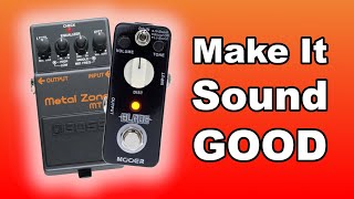 How To Make ANY Distortion Pedal Sound Good [upl. by Aneda598]