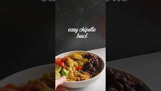 quick amp easy vegan chipotle burrito bowl [upl. by Hudson]