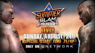 WWE Back To The NYC SummerSlam 2016 AE Arena Effect [upl. by Kramlich962]