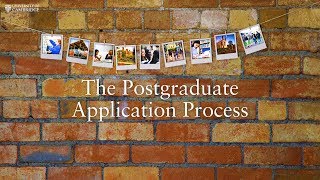 The Postgraduate Application Process at Cambridge [upl. by Hedda]