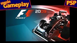 F1 2009  PSP Gameplay [upl. by Reggi550]