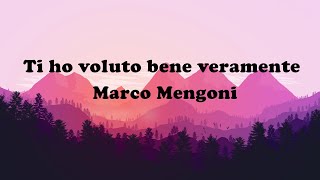 Marco Mengoni  Ti ho voluto bene veramente TestoLyrics Mix Madame Sfera EbbastaRocco Hunt [upl. by Baten572]