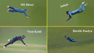 Indian Fielders 10 Amazing Catches In Cricket 🦅 [upl. by Sugihara]