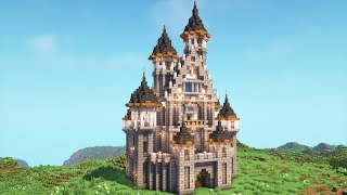 Minecraft  How to build a Medieval Castle Base  Minecraft Tutorial [upl. by Linden]