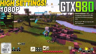 Minecraft Legends GTX 980  1080p High [upl. by Noiro470]