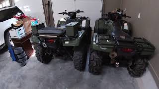 Honda Rubicon vs Honda Foreman [upl. by Gundry]