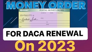 DACA en 2023 DACA RENEWAL FEE REQUIREMENT UPDATE 2023 [upl. by Isayg]