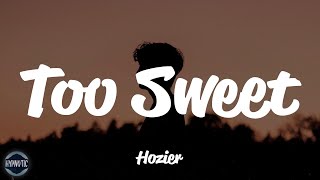 Hozier  Too Sweet Lyrics [upl. by Ailero]