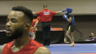 14th Pan American Wushu Championships Sanda  USA vs Canada [upl. by Airyt223]