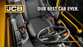 Our Best Cab Ever  JCB Series 3 AGRI Loadall Telescopic Handler [upl. by Aksel]