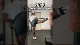 SPINNING BACK KICK TUTORIAL [upl. by Kerwinn]