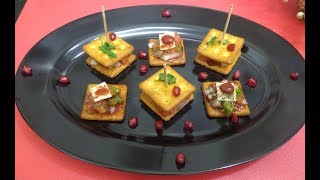 Pizza Biscuit Canopiesa perfect Party Starter or Teatime snack [upl. by Moses]