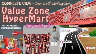 Value Zone Hyper Market Patancheru Hyderabad  upto 70 off  Biggest Hyper Mart in Hyd [upl. by Maggie]