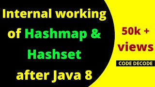 Internal Working and implementation of hashmap and hashset  Java Interview Questions  Code Decode [upl. by Nevai]