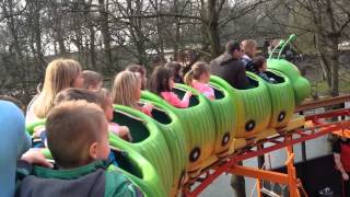 The Wriggler at Gullivers World Theme Park Warrington [upl. by Elokyn]