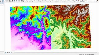 3 Mosaicing of Digital Elevation Models DEMs in ArcGIS using ArcTool Box  Part 2 [upl. by Eseeryt]