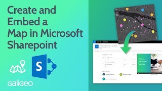 Embedding a Map with KPIs in Microsoft Sharepoint [upl. by Amero201]