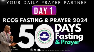 DAY 1 FASTING PRAYER  50 DAYS RCCG FASTING  pastorrufusprayer [upl. by Chyou]