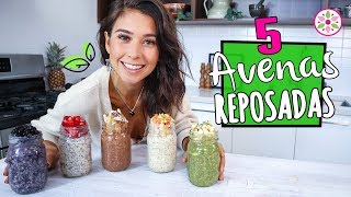 5 DESAYUNOS CRUDIVEGANOS  Saludables y Fáciles 🌿 Yovana [upl. by Buell]