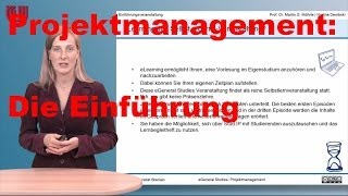 Projektmanagement  Die Einführung [upl. by Sholom910]