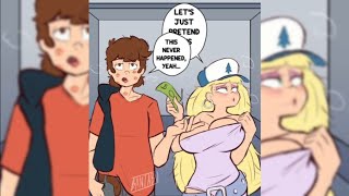 Dipper and Pacificas secret comicdub [upl. by Hagep]