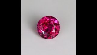 Round Brilliant Cut Ruby 103 Carats [upl. by Savitt]