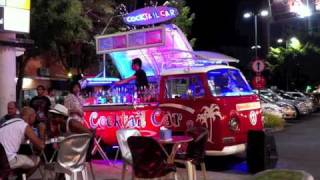 Volkswagon VW Combi Van Cocktail Bar Car Pattaya Thailand [upl. by Zipnick]