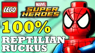 LEGO MARVEL SUPER HEROES  Reptilian Ruckus  100 Completion [upl. by Nadaha]