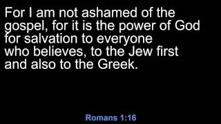 Romans 1 New American Standard Bible [upl. by Lyman579]