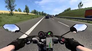 LONGEST Bike ride in ETS2  From London UK to Istanbul TR  3000 km  2 hours [upl. by Hiroshi312]