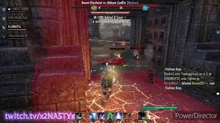 StamSorc vs StamSorc  ESO PvP Xbox [upl. by Cathey601]