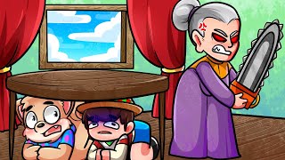 👉 ¡IMPOSIBLE ESCAPAR DE LA ABUELA 😂🤣 GRANNY SIMULATOR [upl. by Frantz733]