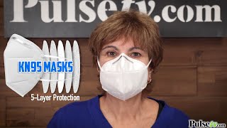 KN95 Disposable 5Layer Respirator Masks  Info and How To Wear Them [upl. by Awram]