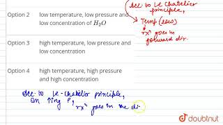 In the manufacturing of NH3 by Haber\s process the condition which would give maximum yield i [upl. by Josefa742]