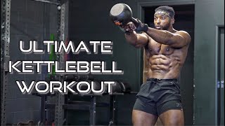 ULTIMATE FULL BODY KETTLEBELL WORKOUT  Beginners and Advanced [upl. by Odnomor]