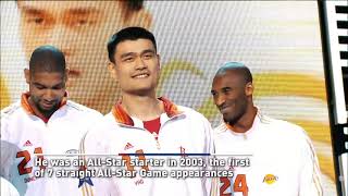 Legendary Moments in History Houston Rockets made Yao Ming the No 1 pick in the 2002 NBA Draft [upl. by Ettennil]