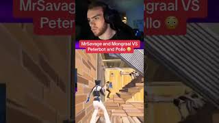 Mongraal and Mrsavage VS Peterbot and Pollo [upl. by Adnicaj636]