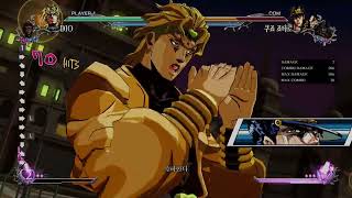 JOJO All Star Battle R 똥손 뉴비도 할 수 있는 쉬운 DIO 품종개량 콤보 [upl. by Ayet947]