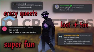 Craftersmc Skyblock  My Subscribers Gave Me Custom QuestsClassyEnderman [upl. by Noemad]