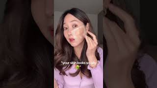 Your skin looks so oily skincare skincareroutine skincaretips [upl. by Ennairrek]