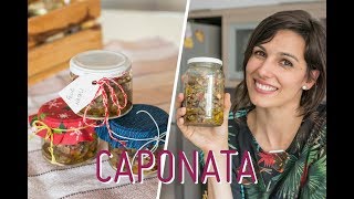 CAPONATA DE BERINJELA antepasto como fazer em casa e presentear os amigos [upl. by Nahsar]