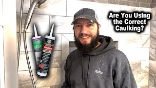 Use the Correct Caulking for Your Shower or Tub  The Fixer Clips [upl. by Otsuj52]