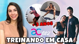 COMO TREINAR EM CASA COM ACFIT2  Isabela Martin [upl. by Yoshi901]