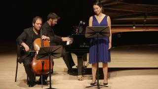 Brahms 2 Songs Op 91 Kara Dugan Julian Schwarz Peter Dugan [upl. by Naujej]