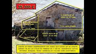 RESERVADA Cabaña B 207m2Terreno 17300 m2 Valcaba de Soba Vende CasasdeSoba [upl. by Narcho]