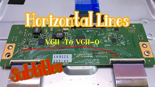 How To Fix Horizontal Lines Vlog48 [upl. by Darken]